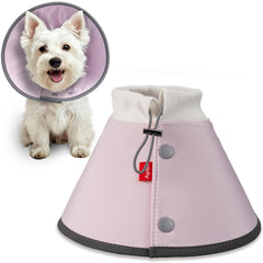 Agape soft dog cone lightweight design supports comfortable rest after surgery