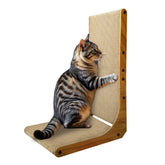 AGYM Cat Scratcher 26in side view demonstrates durable, furniture-friendly design.