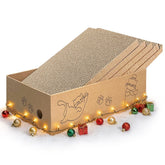 AGYM cat scratcher five-pack box packaging highlights bundled scratching options