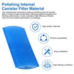 Ahuliao crystal-clear aquarium water achieved with polishing filtration