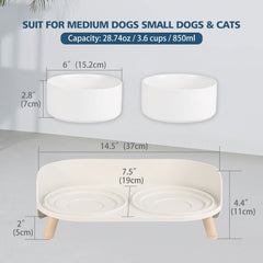 AHX splash-proof guard keeps surfaces clean during pet meals.