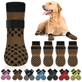 AIEDOUL calcetines antideslizantes para perros, mejoran la adherencia al caminar.