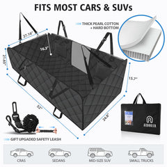 AIEDOULER non-slip bottom prevents shifting for safer, steadier dog travel.