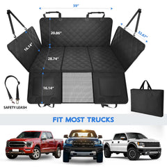AIEDOULER waterproof scratch-proof cover protects seats and resists messes.