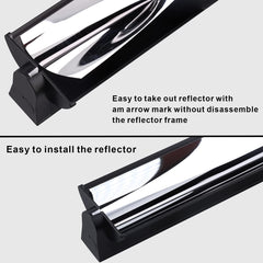 Aiicioo T5 UVB kit highly polished reflector for efficient UVB light delivery