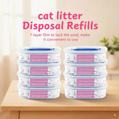 AIMIDODO Pet Genie-compatible refills fit multiple pail models.