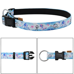 Aiminto dog collar quick-release buckle enables easy removal in busy moments.