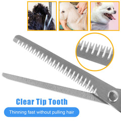 Aiolpy pet grooming kit massage brush provides relaxing coat massage