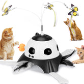 AIPERRO 3-in-1 cat toy fluttering butterfly sparks active indoor play.