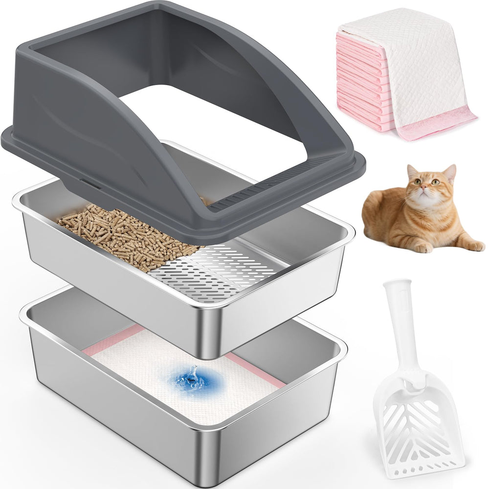 AIPERRO stainless steel lid top cover demonstrates privacy and mess reduction.