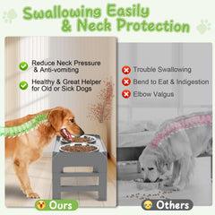 AirMX height-adjustment-steps offer four heights for growing dogs.