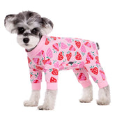 AITOLI surgery recovery suit for dogs with back zipper eases post-op changes.