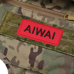 AIWAI Tactical Dog Backpack Harness XL 1000D material exterior for durability