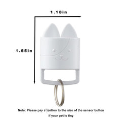 AJKJ Smart Pet Door setup illustrates single-key access for pets.