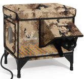 Akentio outdoor heated cat house winter warming shelter for outdoor cats