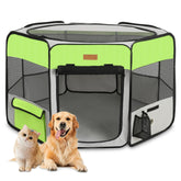 Akinerri dog playpen setup with roomy interior for safe indoor or outdoor play
