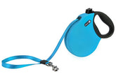 Alcott Adventure retractable leash in blue keeps dogs safely exploring with comfortable control