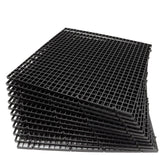 ALEGI aquarium divider egg crate grid in black pack for fish separation and organization