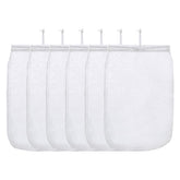 ALEGI aquarium filter media bag 12x8 in action housing activated carbon for cleaner water.