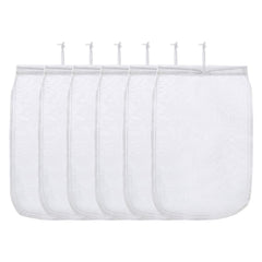 ALEGI aquarium filter media bag 12x8 in action housing activated carbon for cleaner water.
