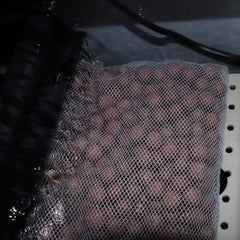 Alegi aquarium filter sphere placed inside a canister for improved water clarity