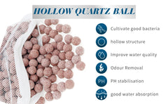 Alegi bio filter sphere in a sump supports freshwater and saltwater filtration