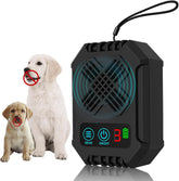 ALEVALBAR anti-barking device front view showing compact design for home use.