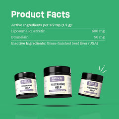 Alice & Eli Quercetin for Dogs USA-packaged label in a clean design.