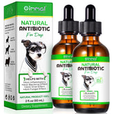 ALIVO antibiotics for dogs bottle pour showing easy-dose design for quick administration