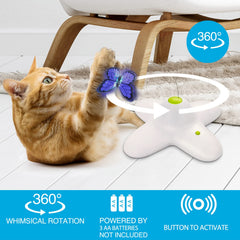 ALL FOR PAWS AFP 360-degree rotation demo highlights engaging hunting-like play.