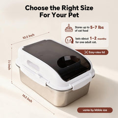ALL FOR PAWS airtight-seal detail emphasizes freshness and moisture protection.