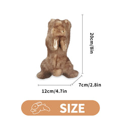 ALL FOR PAWS classic plush toy soft texture boosts cuddly comfort during nightly downtime.