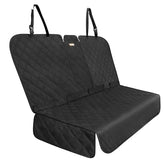 ALLANSING back seat cover compact-fit protects small cars from spills and pet messes.