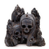 Allcolor Skull Canyon Rocks closeup shows vivid color and texture for aquascapes