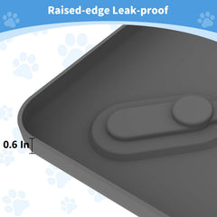 ALOOF Pee Pad Holder waterproof-surface image emphasizes easy cleaning after use
