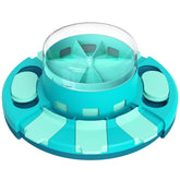 Aluckmao dog puzzle toy front view engages brain during interactive play