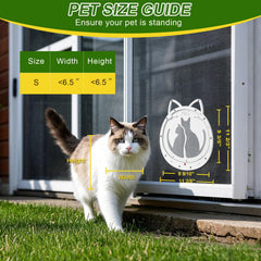 ALUMANI magnetic flap auto-closes to keep bugs out