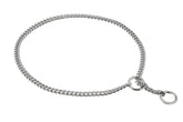 Alvalley slip-curve show collar black closeup—elegant finish for show-ready styling.