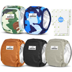 ALWZ-RDY belly bands for male dogs with side elastic support for comfortable all-day wear
