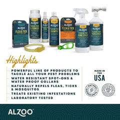 ALZOO adjustable-length collar prepared for quick sizing.