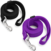 AMAGOOD 6ft dog leash packaging shows two-pack convenience for households