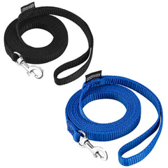 AMAGOOD cat leash 6ft black for secure outdoor strolls