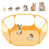 Amakunft small animal playpen assembled view shows easy setup for quick playtime.