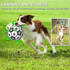 Amasiver interactive dog ball in action for tug-of-war training