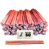 Amazing Dog Treats 6-inch bully stick packaging for bulk purchase