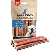 Amazing Dog Treats bully sticks small dogs 6-inch pack hero supports engaging long chew.
