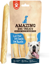 Amazing Dog Treats collagen stick 12-inch package offers a natural rawhide alternative.