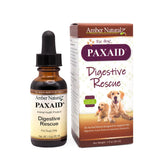 Amber NaturalZ Paxaid dog bottle for digestive support