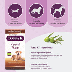 Amber NaturalZ Tossa K Kennel Bark dog-comfort during travel and events