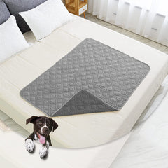 Ameritex furniture protector dog blanket spread over sofa for stain resistance